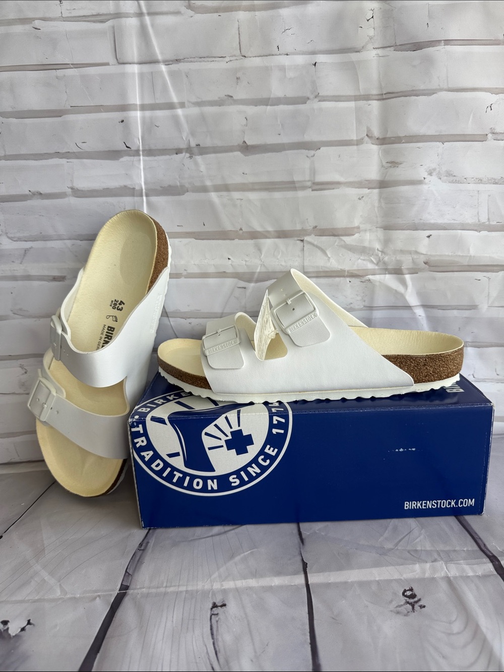 Birkenstock Arizona Two-Strap Sandal in White